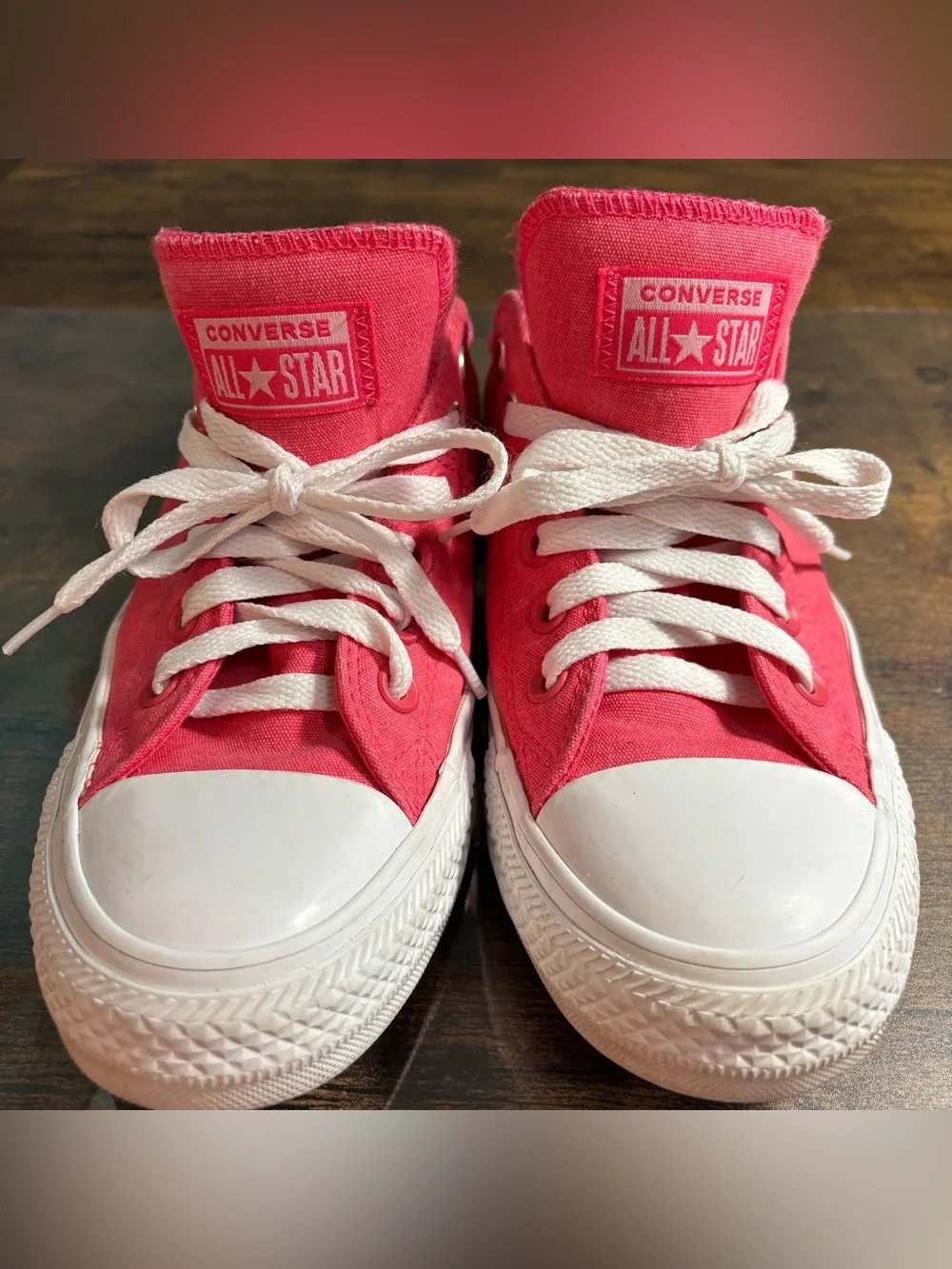 Converse Women's Chuck Taylor All Star Madison sneakers low top bright pink sz 7